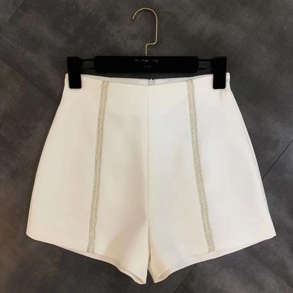 women's shorts beading diamond women high waist white black wide leg pants bottom for summer
women's shorts beading diamond women high waist white black wide leg pants bottom for summer