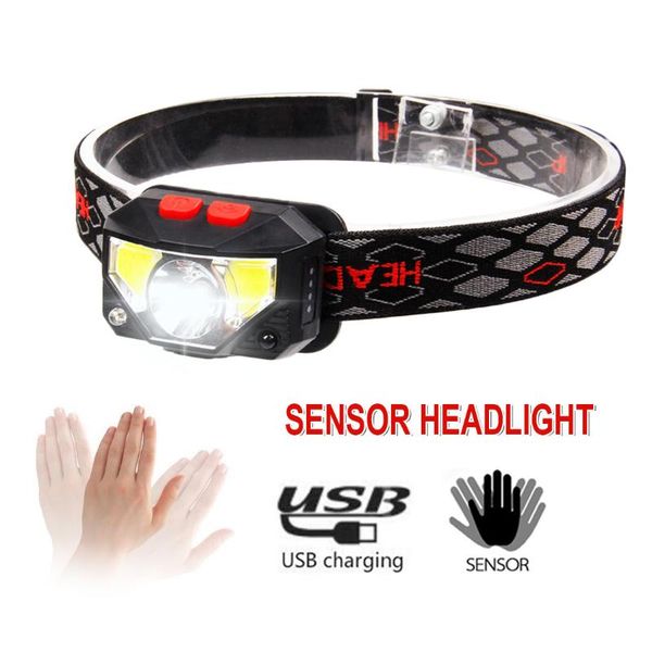 multifunctional usb interface charging headlight induction outdoor emergency head-mounted one 18650 strong headlamps
multifunctional usb interface charging headlight induction outdoor emergency head-mounted one 18650 strong headlamps