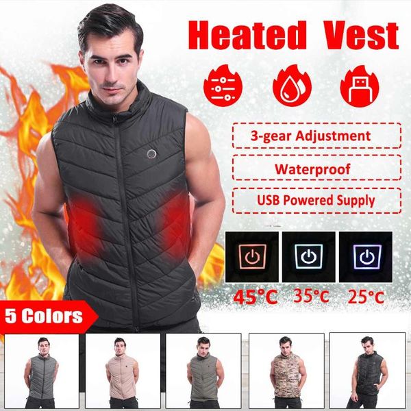 carpets camouflage usb electric heated vest men outdoor heating jacket washable women winter hiking thermal warm waistcoat
carpets camouflage usb electric heated vest men outdoor heating jacket washable women winter hiking thermal warm waistcoat