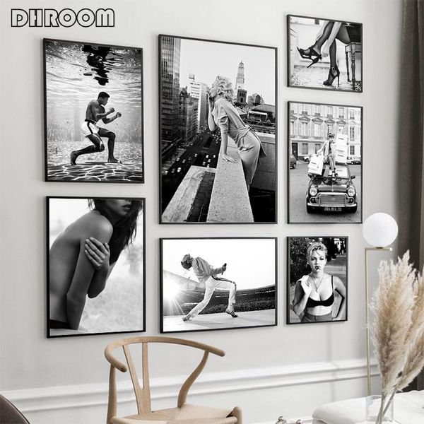 paintings fashion celebrity prints music bokser star poster black and white picture york canvas wall art living room modern decoration
paintings fashion celebrity prints music bokser star poster black and white picture york canvas wall art living room modern decoration