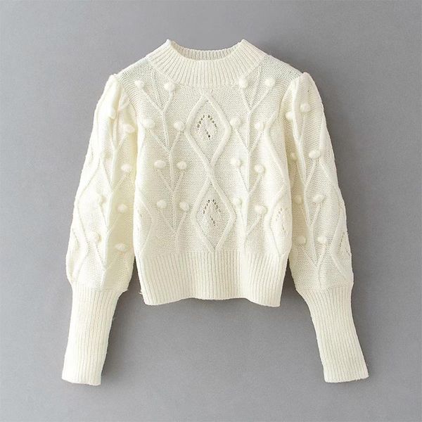 women's sweaters 2021 european and american autumn three-dimensional ball mohair lantern sleeve rhombus half turtleneck sw, White;black
women's sweaters 2021 european and american autumn three-dimensional ball mohair lantern sleeve rhombus half turtleneck sw, White;black