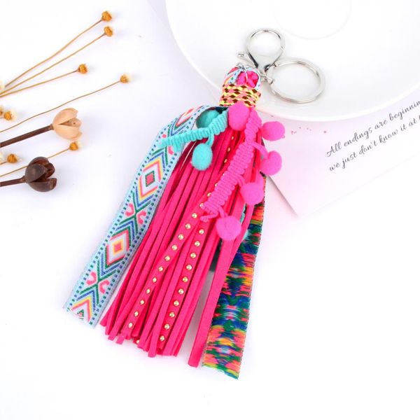 10pcBohemian Style Multicolor Feather Tassel Keychain Women Leather Grass Bag Beach Party Gift Handcraft Jewelry E2747/E2750
10pcBohemian Style Multicolor Feather Tassel Keychain Women Leather Grass Bag Beach Party Gift Handcraft Jewelry E2747/E2750