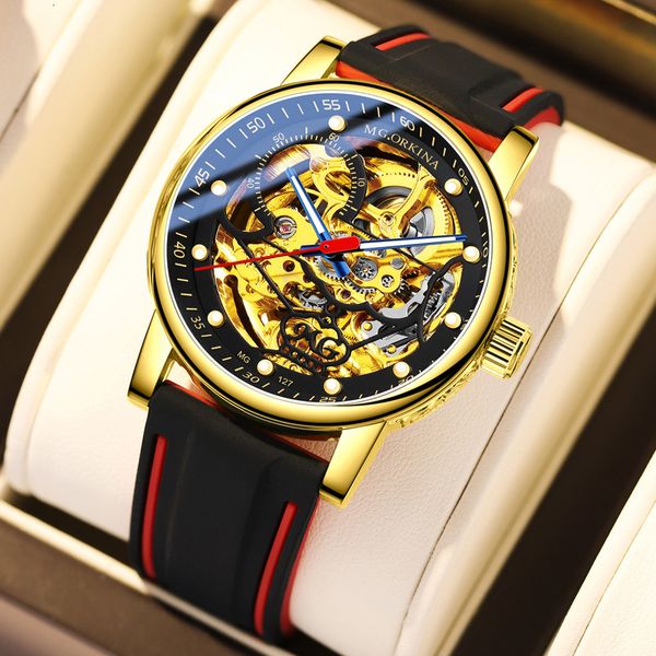 clock masculino mgorkina skeleton watches men sile band automatic 2021 new sport mechanical, Slivery;brown
clock masculino mgorkina skeleton watches men sile band automatic 2021 new sport mechanical, Slivery;brown