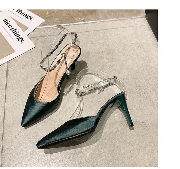 sandals high heel sandal for women buckle strap all-match spring shoes suit female beige shallow mouth high-heeled clear stiletto fashio, Black
sandals high heel sandal for women buckle strap all-match spring shoes suit female beige shallow mouth high-heeled clear stiletto fashio, Black