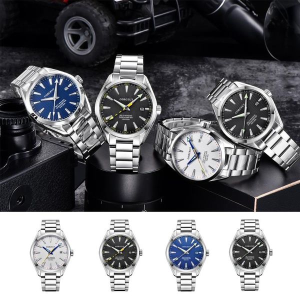 corgeut 41mm men clock miyota 8215 automatic calendar date mechanical sapphire glass wristwatch luxury brand wristwatches, Slivery;brown
corgeut 41mm men clock miyota 8215 automatic calendar date mechanical sapphire glass wristwatch luxury brand wristwatches, Slivery;brown