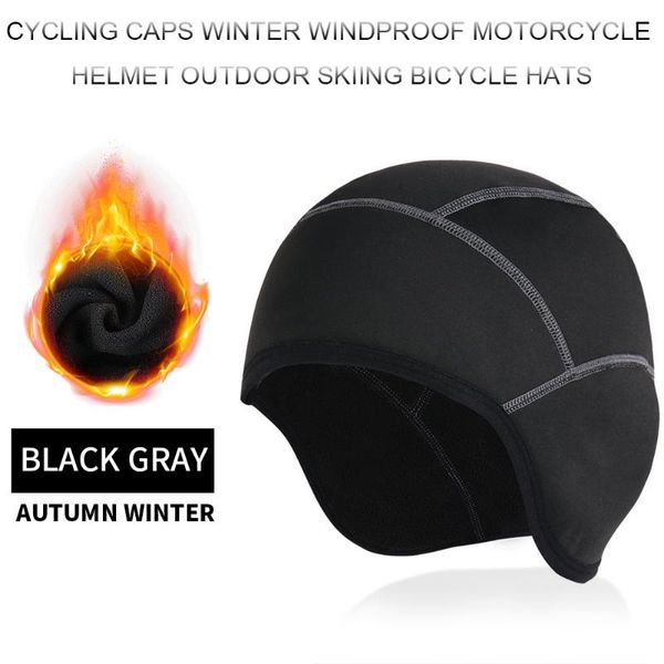 winter cycling hat fleece warm windproof breathable bicycle road bike sports motorcycle helmet ski cap for running accessories. caps & masks, Black
winter cycling hat fleece warm windproof breathable bicycle road bike sports motorcycle helmet ski cap for running accessories. caps & masks, Black