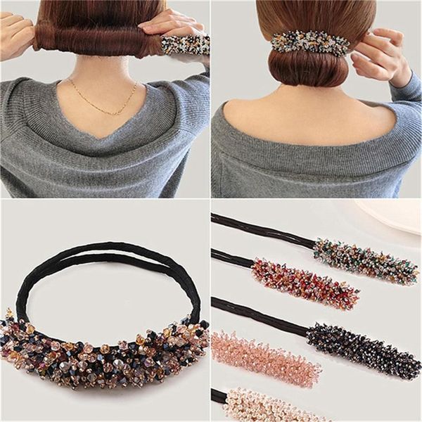 hair clips & barrettes 2021 women fashion elegant bun maker rhinestone glass beads magic curler bride jewelry accessories for girls, Golden;silver
hair clips & barrettes 2021 women fashion elegant bun maker rhinestone glass beads magic curler bride jewelry accessories for girls, Golden;silver