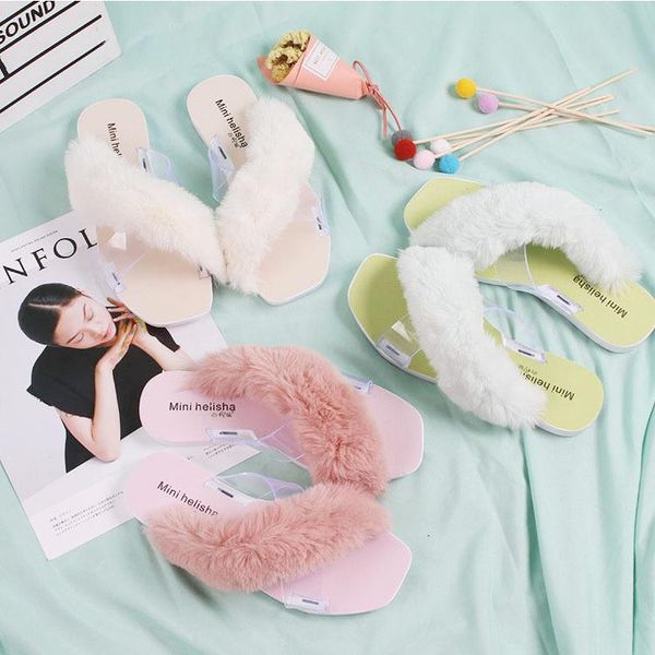 summer fashion casual women's shoes furry transparent cross sandals and slippers flat bottom tide, Black
summer fashion casual women's shoes furry transparent cross sandals and slippers flat bottom tide, Black
