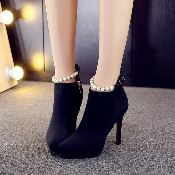 women's boots ankle for women shoes female high heel shoe zipper thin spring winter fashion ladies black booties
women's boots ankle for women shoes female high heel shoe zipper thin spring winter fashion ladies black booties