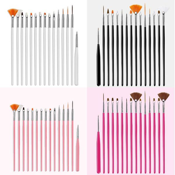 nail brushes 15pcs art acrylic brush set painting pen salon polish kit for manicure tool, Yellow
nail brushes 15pcs art acrylic brush set painting pen salon polish kit for manicure tool, Yellow