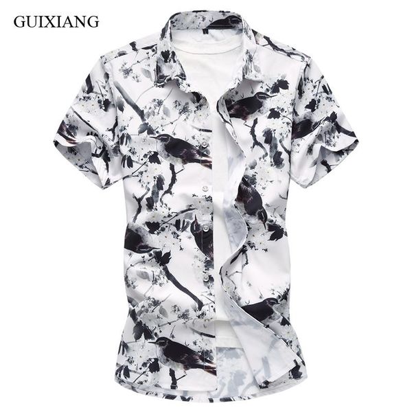 style men flowers short sleeves shirt fashion casual ainmal pattern slim men's plus size cotton -7xl shirts, White;black
style men flowers short sleeves shirt fashion casual ainmal pattern slim men's plus size cotton -7xl shirts, White;black