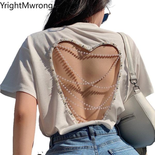 cut hollow graphic love backless pearls chain white cotton t-shirt loose t shirt women summer aesthetic clothes fashion women's
cut hollow graphic love backless pearls chain white cotton t-shirt loose t shirt women summer aesthetic clothes fashion women's