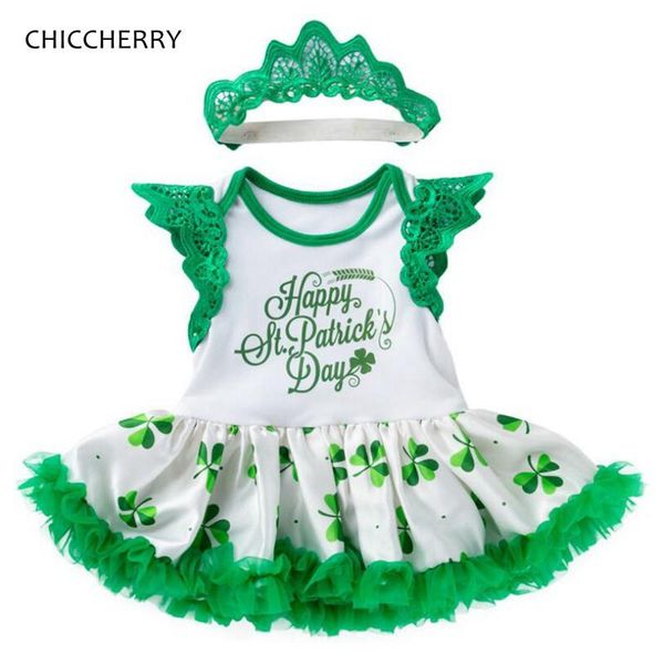 clothing sets fashion 2021 happy st patricks day girls lace romper dress headband born tutu baby girl clothes infant, White
clothing sets fashion 2021 happy st patricks day girls lace romper dress headband born tutu baby girl clothes infant, White