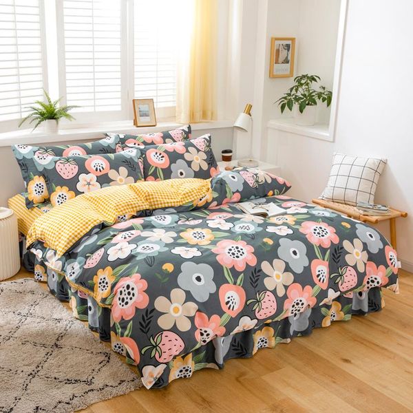 bedding sets strawberry twin full king 100%cotton set quilt cover pillowcase bed skirt bedspreads home el bedclothes bedroom
bedding sets strawberry twin full king 100%cotton set quilt cover pillowcase bed skirt bedspreads home el bedclothes bedroom
