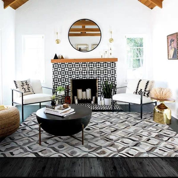 nordic style real cowhide handmade patchwork living room rug, natural fur gray geometric bedside carpet,decorative el carpet carpets
nordic style real cowhide handmade patchwork living room rug, natural fur gray geometric bedside carpet,decorative el carpet carpets