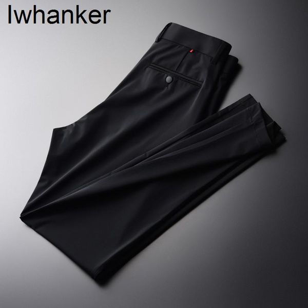 men's pants minglu summer black male solid color ice silk mens fashion slim fit casual trousers plus size 36
men's pants minglu summer black male solid color ice silk mens fashion slim fit casual trousers plus size 36