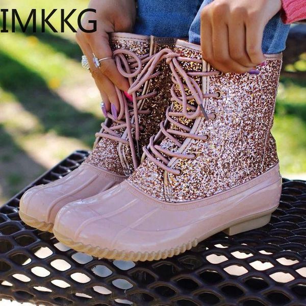 boots pvc ankle jelly shoes 2021 women bling sequin female water lace up for rain mujer, Black
boots pvc ankle jelly shoes 2021 women bling sequin female water lace up for rain mujer, Black