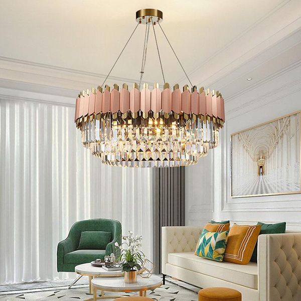 chandeliers post modern light luxury chandelier circular simple living room lamp crystal bedroom dining fixtures
chandeliers post modern light luxury chandelier circular simple living room lamp crystal bedroom dining fixtures
