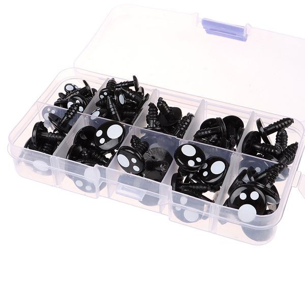 100pcs/box 8-16mm doll eyes cartoon safety eyes for handmade amigurumi eyes doll for bear craft stuffed toys doll accessories
100pcs/box 8-16mm doll eyes cartoon safety eyes for handmade amigurumi eyes doll for bear craft stuffed toys doll accessories