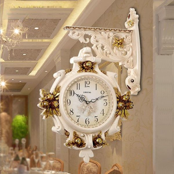 wall clocks luxury double sided clock nordic design living room watch kitchen decor orologio home decoration 50wc
wall clocks luxury double sided clock nordic design living room watch kitchen decor orologio home decoration 50wc