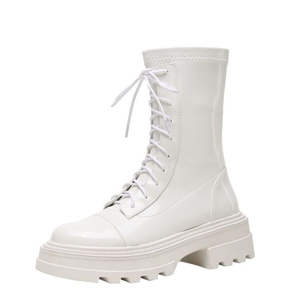 women mid calf boots genuine leather thick bottom winter ladies shoes fashion casual short boots footwear size 34-40, Black
women mid calf boots genuine leather thick bottom winter ladies shoes fashion casual short boots footwear size 34-40, Black