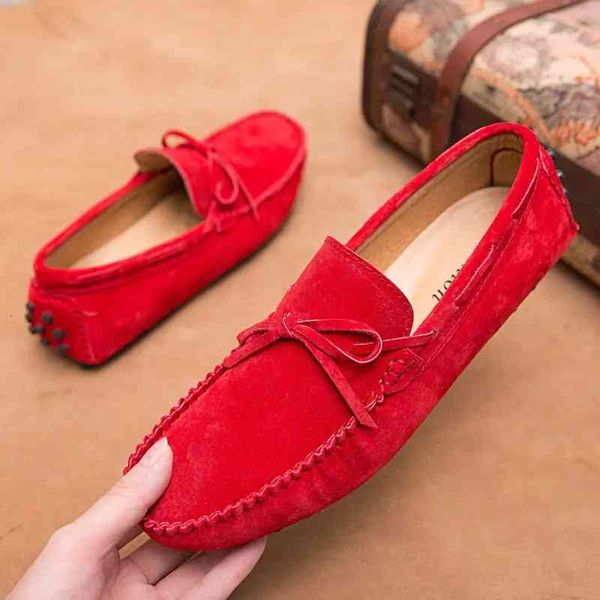 slippers fashion men's suede apartments high-quality leather loafers casual shoes for man driving classic moccasins rnah, Black
slippers fashion men's suede apartments high-quality leather loafers casual shoes for man driving classic moccasins rnah, Black