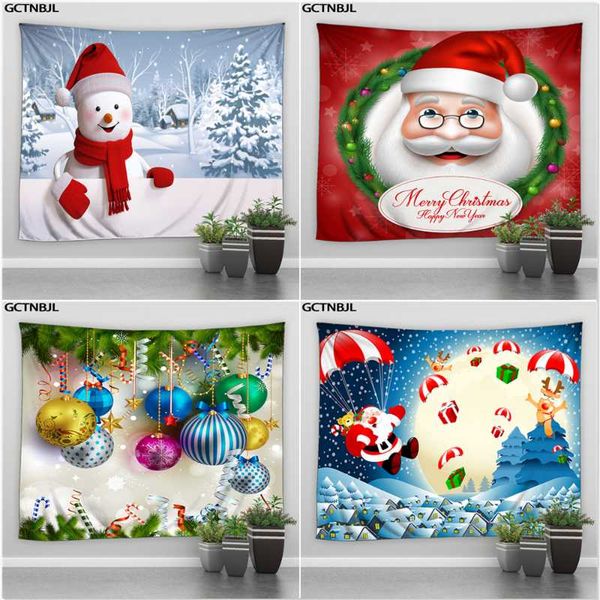 tapestries xmas tapestry large wall hanging santa claus reindeer snowman christmas decoration cloth bed blanket home room decor throw rug 
tapestries xmas tapestry large wall hanging santa claus reindeer snowman christmas decoration cloth bed blanket home room decor throw rug