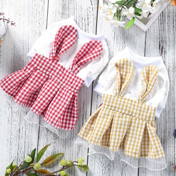 the dog clothes dog clothing pet plaid skirt is thinner than xiong bomei spring summer princess dress
the dog clothes dog clothing pet plaid skirt is thinner than xiong bomei spring summer princess dress