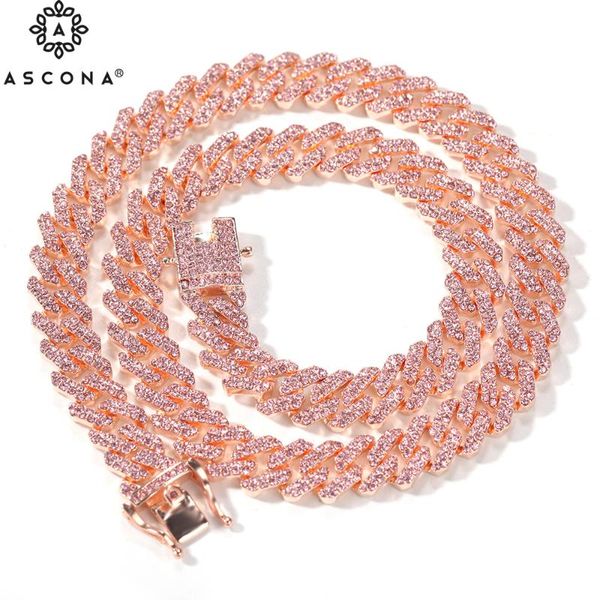 chains iced out miami rose gold 12mm cuban link chain necklace man's full bling punk rhinestone charm hiphop rapper jewelry, Silver
chains iced out miami rose gold 12mm cuban link chain necklace man's full bling punk rhinestone charm hiphop rapper jewelry, Silver