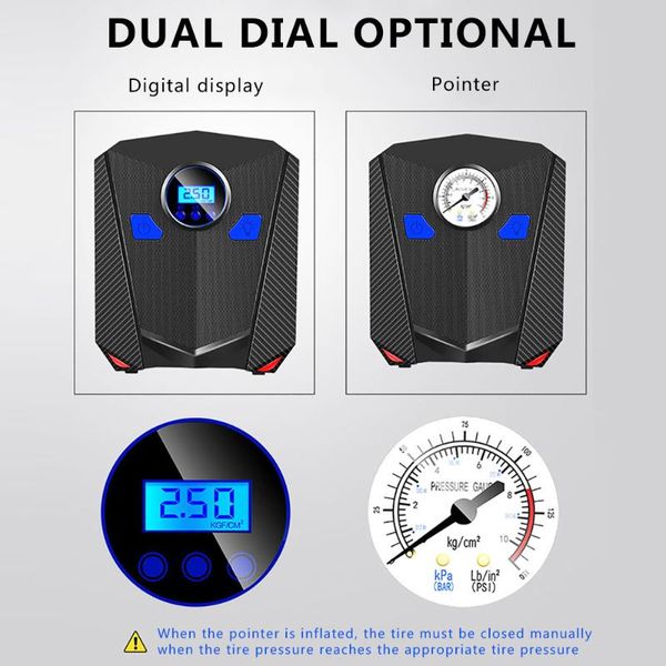 inflatable pump digital tire inflator dc 12v car portable air compressor for bicycles automobiles
inflatable pump digital tire inflator dc 12v car portable air compressor for bicycles automobiles
