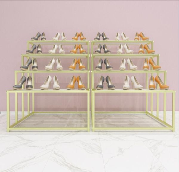 creative mall clothing shop window island display shelf water table high and low bag shoe rack hooks & rails
creative mall clothing shop window island display shelf water table high and low bag shoe rack hooks & rails