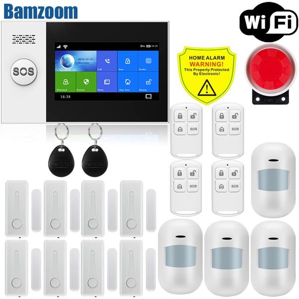 alarm systems wireless home wifi gsm security with motion detector sensor burglar system app control
alarm systems wireless home wifi gsm security with motion detector sensor burglar system app control
