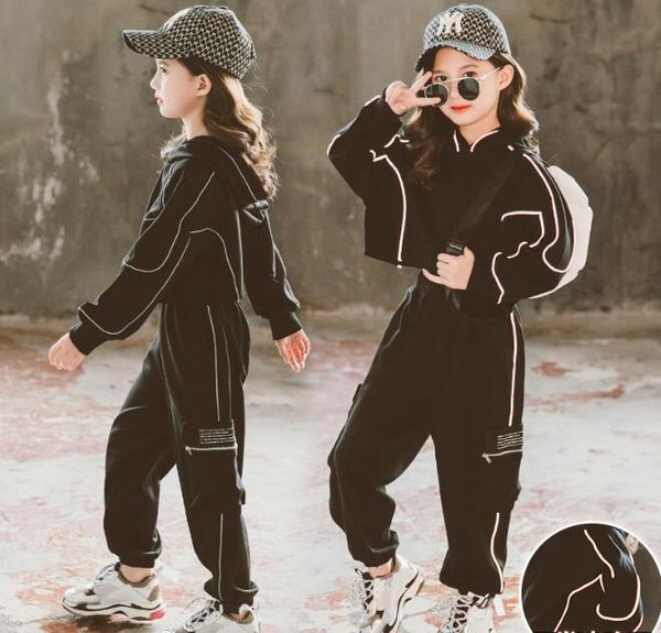 clothing sets girls 2021 autumn kids sportswear hooded sweatshirt+pants teen girl reflective 2 pcs set 8 10 year child tracksuit, White
clothing sets girls 2021 autumn kids sportswear hooded sweatshirt+pants teen girl reflective 2 pcs set 8 10 year child tracksuit, White