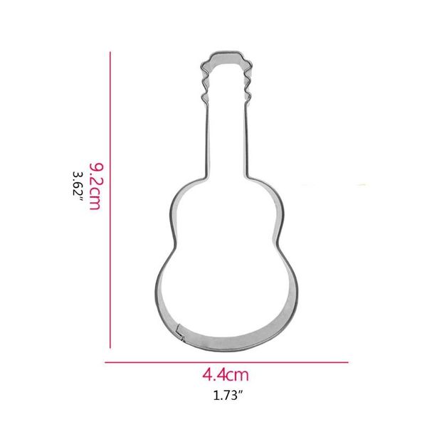 baking moulds music guitar shape cookie print mold sweet stainless steel cutter 896a
baking moulds music guitar shape cookie print mold sweet stainless steel cutter 896a