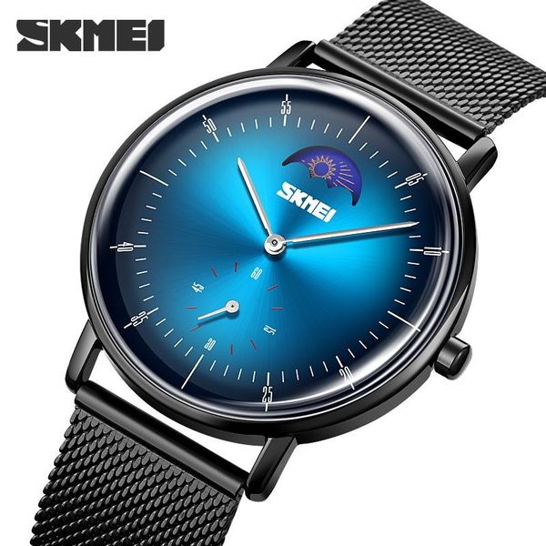 wristwatches skmei quartz watch men fashion creative moon phase male wristwatch waterproof clock reloj hombre montre homme, Slivery;brown
wristwatches skmei quartz watch men fashion creative moon phase male wristwatch waterproof clock reloj hombre montre homme, Slivery;brown