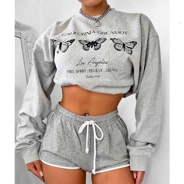 women's two piece pants letter gray print butterfly sweatpants woman's ensemble long sleeve pullovers autumn fashion more size 0qi, White
women's two piece pants letter gray print butterfly sweatpants woman's ensemble long sleeve pullovers autumn fashion more size 0qi, White