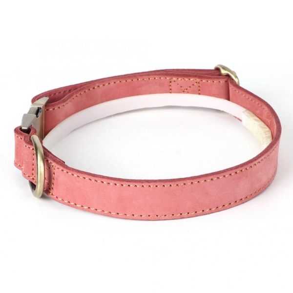 dog collars & leashes full metal buckle leather pet collar comfortable soft neck strap supplies for small medium size puppy accessories
dog collars & leashes full metal buckle leather pet collar comfortable soft neck strap supplies for small medium size puppy accessories