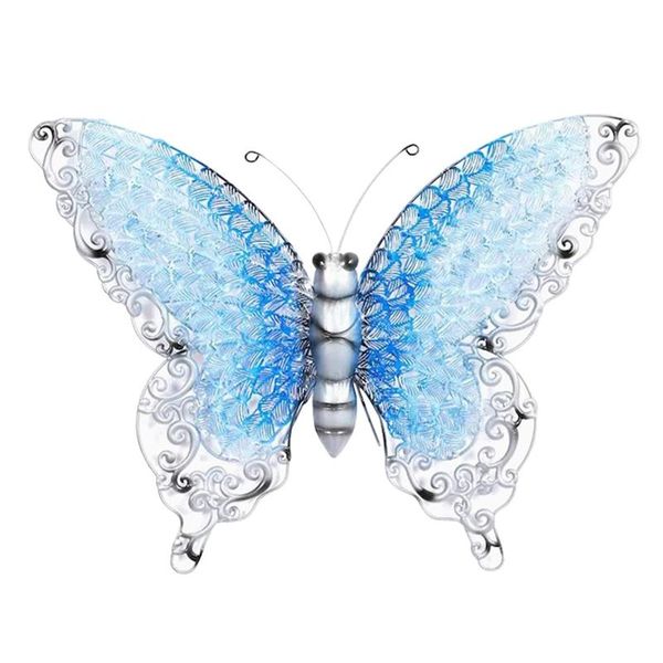 decorative objects & figurines 3d simulation butterfly home decoration silver wall decorations with blue wing scale ornaments
decorative objects & figurines 3d simulation butterfly home decoration silver wall decorations with blue wing scale ornaments