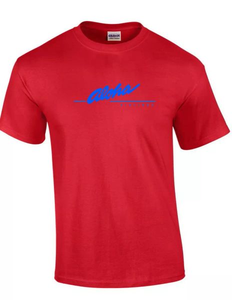 aloha airlines blue vintage logo shirt hawaiian airline red cotton t-shirt, White;black
aloha airlines blue vintage logo shirt hawaiian airline red cotton t-shirt, White;black