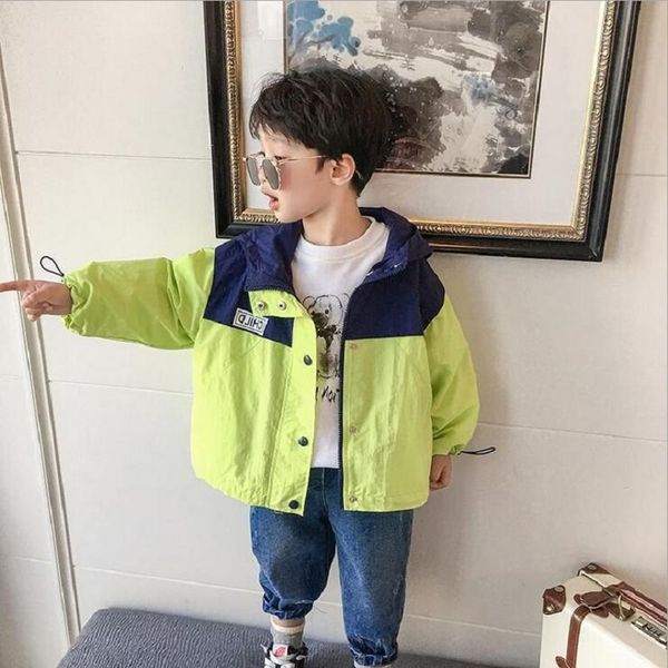 children clothes 3-13years boys coat thin spring wear new korean version style color impact casual hooded jacket for boys top, Blue;gray
children clothes 3-13years boys coat thin spring wear new korean version style color impact casual hooded jacket for boys top, Blue;gray