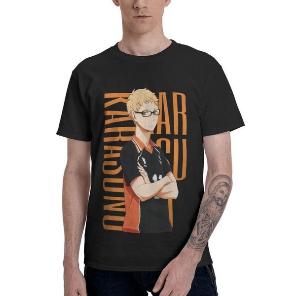 men's t-shirts kei tsukishima t-shirt men novelty t shirt short sleeve anime manga haikyu haikyuu tshirts cotton tee clothes, White;black
men's t-shirts kei tsukishima t-shirt men novelty t shirt short sleeve anime manga haikyu haikyuu tshirts cotton tee clothes, White;black