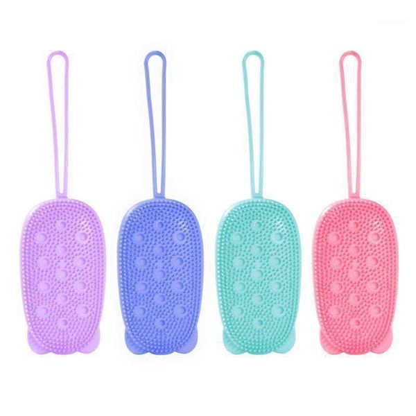 silicone bath body brush soft exfoliating massage for shower cleaning bathroom hair brushes1, Silver
silicone bath body brush soft exfoliating massage for shower cleaning bathroom hair brushes1, Silver