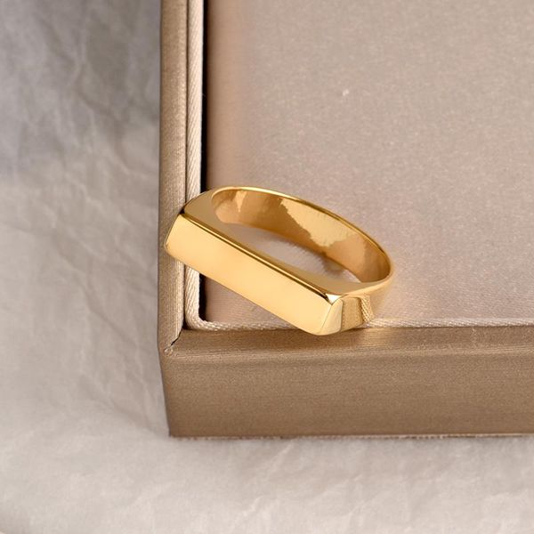 wedding rings 316l stainless steel fadeless female contracted ins small design french retro plain ring public cold wind personality tide, Slivery;golden
wedding rings 316l stainless steel fadeless female contracted ins small design french retro plain ring public cold wind personality tide, Slivery;golden