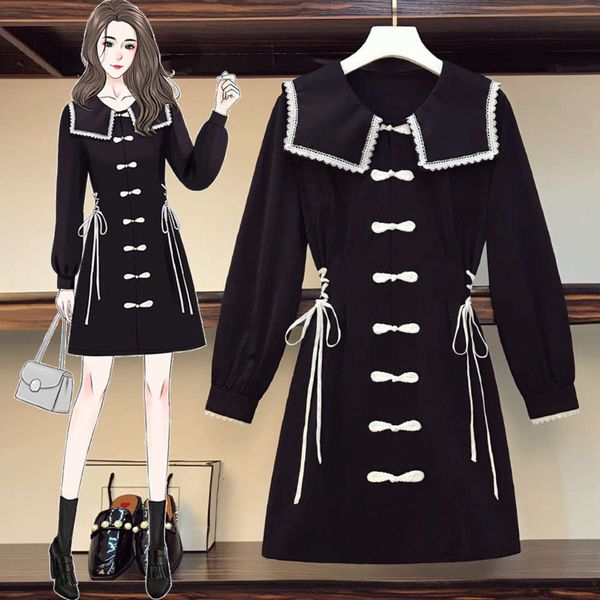 casual dresses dress women clothes big size women's spring fat sister chinese style cheongsam improved slim cover meat age red 8trs, Black;gray
casual dresses dress women clothes big size women's spring fat sister chinese style cheongsam improved slim cover meat age red 8trs, Black;gray