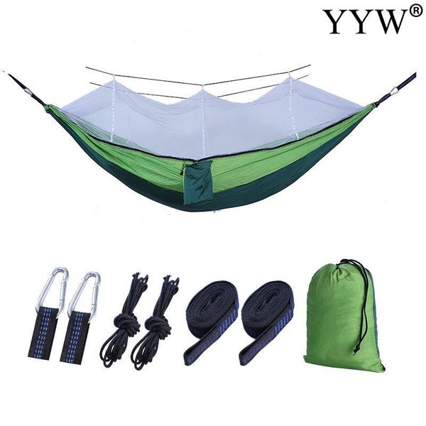 tents and shelters 2.6x1.4m portable outdoor camping hammock with mosquito net high strength 210t nylon hanging bed hunting sleeping swing 1
tents and shelters 2.6x1.4m portable outdoor camping hammock with mosquito net high strength 210t nylon hanging bed hunting sleeping swing 1
