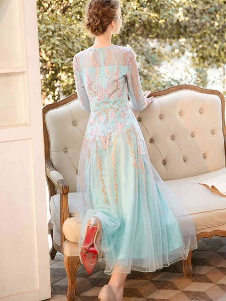 dress seqinyy party 2021 spring fashion design feminine beading crystal mesh annual embroidery, Black;gray
dress seqinyy party 2021 spring fashion design feminine beading crystal mesh annual embroidery, Black;gray