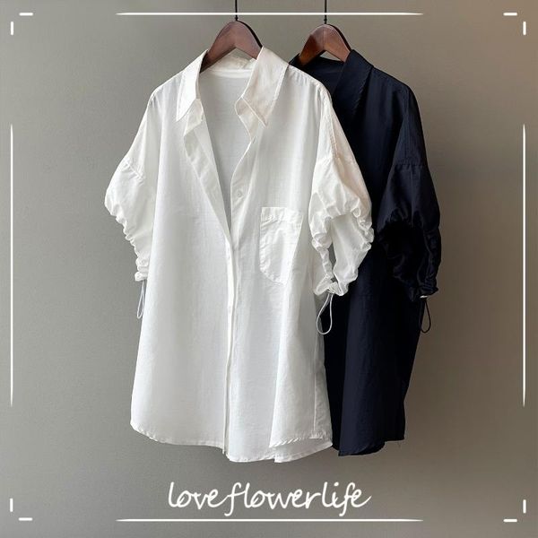 women's blouses & shirts cozok solid color short sleeve shirt 2021 summer korean temperament thin loose 5916, White
women's blouses & shirts cozok solid color short sleeve shirt 2021 summer korean temperament thin loose 5916, White