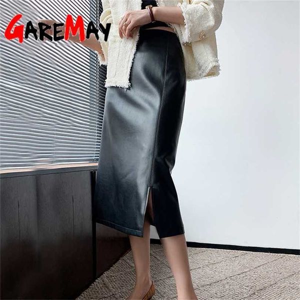 autumn winter women's leather skirt with side slit a-line vintage long midi high waist pu faux pencil 211119, Black
autumn winter women's leather skirt with side slit a-line vintage long midi high waist pu faux pencil 211119, Black