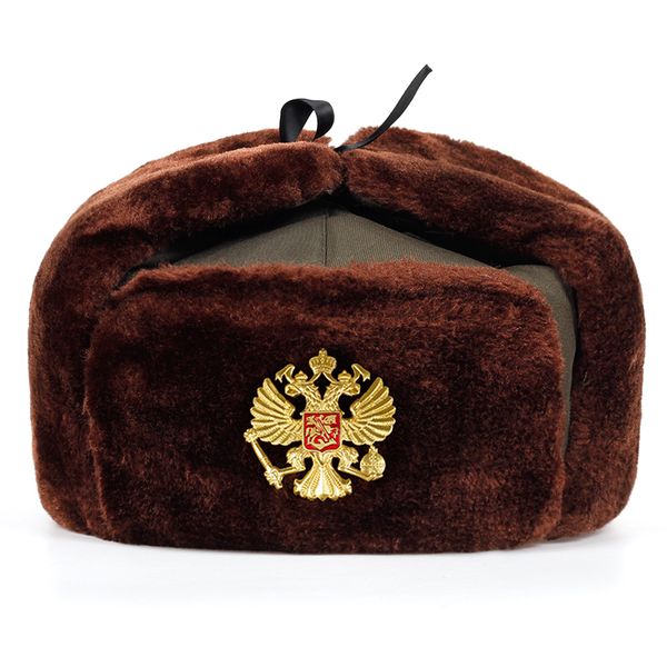2019 new russian national emblem lei feng hat plus velvet thick windproof warm hats earmuffs winter winter caps casual cap, Blue;gray
2019 new russian national emblem lei feng hat plus velvet thick windproof warm hats earmuffs winter winter caps casual cap, Blue;gray