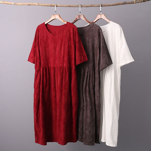 female summer in korean linen fashion high waist jacquard dress the floral neck robe ladies dressed woman chartering clothes free, Black;gray
female summer in korean linen fashion high waist jacquard dress the floral neck robe ladies dressed woman chartering clothes free, Black;gray